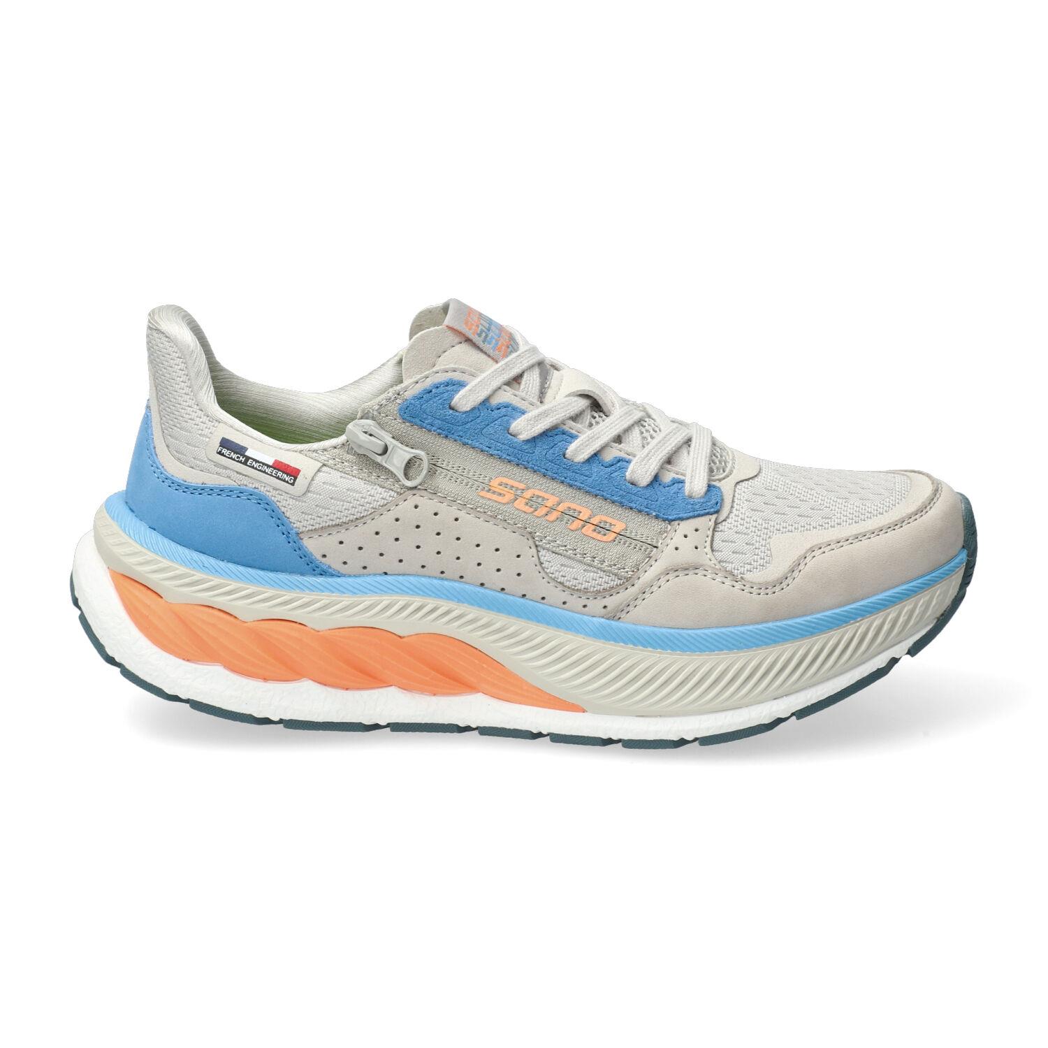 lacets femme modèle Thalia Gris Clair - Mephisto